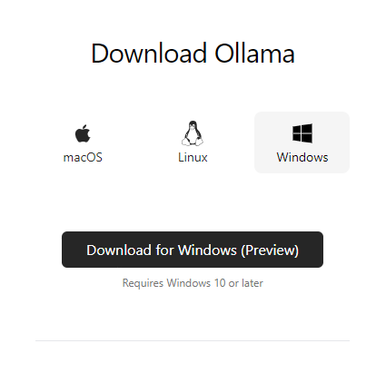 Ollama Download